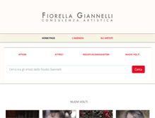 Tablet Screenshot of fiorellagiannelli.com